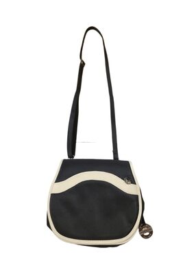 Vintage Travelon Black and Cream 2006 Crossbody Bag Pristine Condition